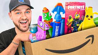 I Bought Every Fortnite Toy On Amazon [upl. by Robyn]