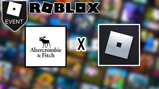 EVENT NEWSROBLOX NEW ABERCROMBIE amp FITCH EVENT COMING SOONROBLOX EVENTS 2022 [upl. by Shiller256]