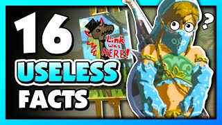 16 Useless Facts You Didnt Know About Breath of the Wild [upl. by Elysia667]