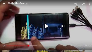 Nokia 3 hard reset Nokia TA 1032 google unlock [upl. by Lipman]