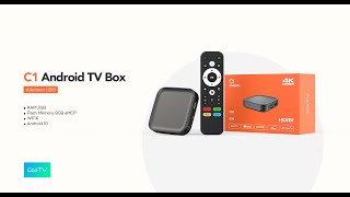 How to Use CooTV Stalker C1 Allwinner H313 Wifi6 Android TV Box [upl. by Yahska]