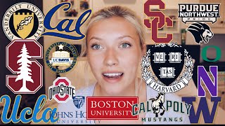 I APPLIED TO 22 COLLEGES  2019 College Decision Reactions Harvard Stanford Vanderbilt more [upl. by Taam]