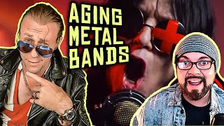 Reacting to AGING METAL BANDS from the 80s 4 [upl. by Harragan]