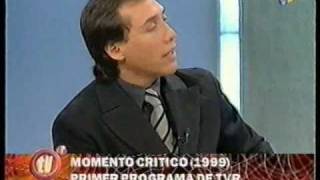 TVR  Gianola y Morgado  Momento critico  Primer programa de TVR 1999 [upl. by Anawahs53]