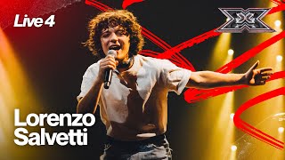 Lorenzo Salvetti si scatena sul palco con “Me So’ Mbriacato” di Mannarino  X FACTOR 2024 LIVE 4 [upl. by Eicram397]