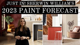 Paint Color Forecast 2023  Paint Trends 2023 [upl. by Simsar78]