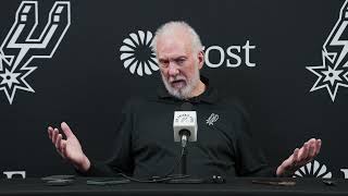 202324 San Antonio Spurs Season  Gregg Popovich PostGame Interview 11302023 [upl. by Nitsir927]