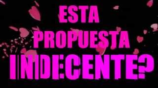 Romeo Santos  Propuesta Indecente Lyric Video [upl. by Ellehsem]