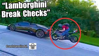 Most Insane Motorcycle Crashes  CrashBanditoNL [upl. by Gladdie772]