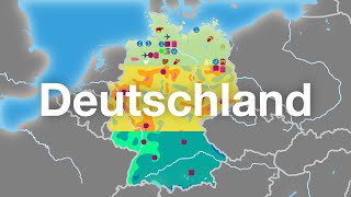 Deutschland  Überblick in Karten [upl. by Alesiram119]