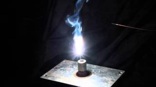 24 GHz magnetron UHF flame discharge [upl. by Eddra578]