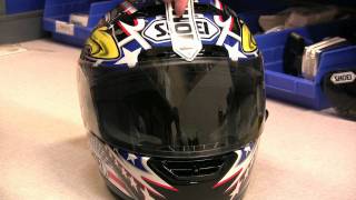 Shoei Helmets Tech Tips Series—Shield Maintenance amp Adjustment [upl. by Ohl]