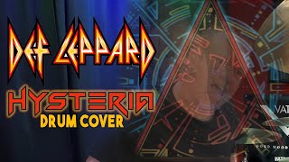 Def LeppardHysteria drum cover [upl. by Glenna]