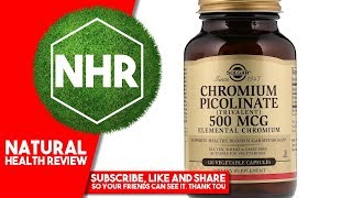 Solgar Chromium Picolinate 500 mcg 120 Vegetable Capsules [upl. by Otilopih]