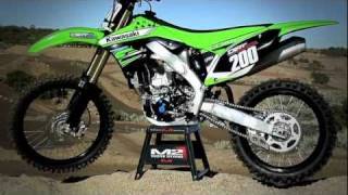 2012 Kawasaki KX250F Launch [upl. by Eelame]