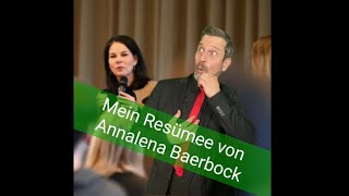 Mein Re­sü­mee von Annalena Baerbock [upl. by Eneleahcim]