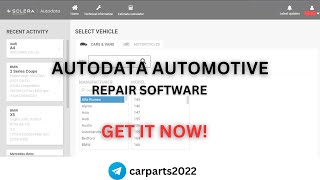 Autodata Automotive Repair Software  GET IT NOW  2024 VERSION [upl. by Yrahk]