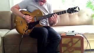 Travis Picking Danny Gatton style  Epiphone Century Amp amp Sorrento [upl. by Luht891]