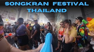 Songkran Water festival in Thailand [upl. by Lapides]