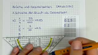 Brüche in Dezimalzahlen umwandeln [upl. by Lertram]