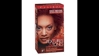 How I Dye My Hair Ft Clairol Textures And Tones 4RV Blazing Burgundy [upl. by Mcdowell621]