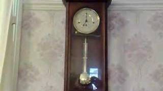 HERMLE SLIGH WESTMINSTER CHIME WALL CLOCK [upl. by Crystie]