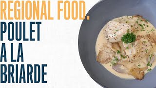 Sauté chicken with a creamy cider and mustard sauce poulet a la briarde [upl. by Atiuqal]