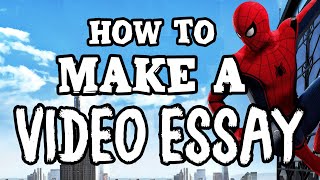 How To Make A Video Essay [upl. by Ellehc]