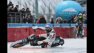 Texom European Individual Ice Speedway Championship  Sanok 2024 dzień pierwszy [upl. by Ydassac]