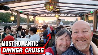 We Tried an Upscale Dinner River Cruise in Paris [upl. by Alliuqa]