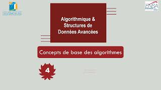 4  Du problème au programme CH 1  Concepts de base des algorithmes [upl. by William]