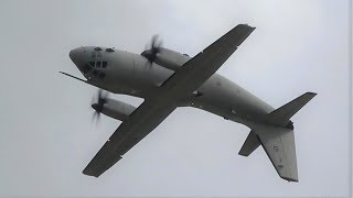 37000lbs of craziness  Italian Air Force C27J Spartan  RIAT 2019 [upl. by Gavette308]