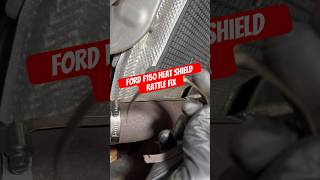 Ford F150 Heat Shield Rattle Fix shorts f150 [upl. by Kcirdle]