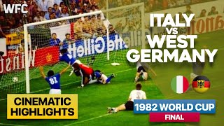 Italy 31 West Germany  1982 World Cup Final Match  Highlights amp Best Moments [upl. by Ivad394]