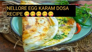 Delicious Nellore Egg Karam Dosa Recipe 😋😋shortsyoutubeMagic Skin Tips channel [upl. by Nahgrom195]