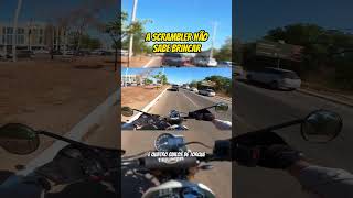 Ela não sabe brincar 😈 nandoangelo motovlog scrambler400x [upl. by Notgnilra371]