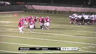 Varsity Football Woodward vs Towers Homecoming [upl. by Goldner]