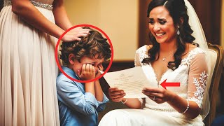 EMOTIONAL CEREMONY 4YEAROLDS RESPONSE TO STEPMOMS WEDDING VOWS  A TRUE STORY [upl. by Hollyanne]