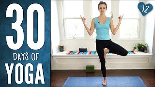 Day 12  Yoga For Spinal Health  30 Days of Yoga [upl. by Niobe28]