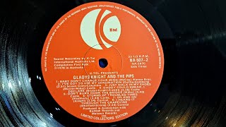 Baby Dont Change Your Mind Gladys Knight amp The Pips Ktel Vintage Vinyl Record from 1978 [upl. by Haem545]