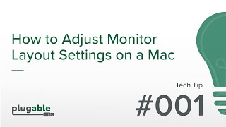 How to Adjust Monitor Layout Settings on a Mac [upl. by Bultman]