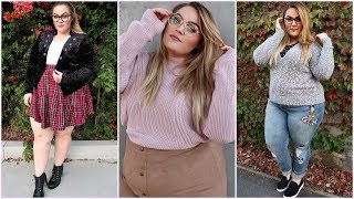 Fall Lookbook amp Outfit Ideas ♡ PlusSize Outfits of the Week 2017 [upl. by Quinlan957]