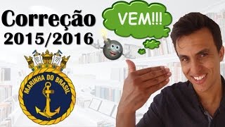 Aprendiz de Marinheiro  Correção 2015  Concursos militares  Marinha [upl. by Leizahaj]