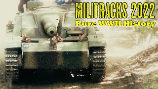 MILITRACKS 2022  The BIGGEST WW2 Event WORLDWIDE with RARE and ORIGINAL German WW2 Vehicles [upl. by Ecnedurp]