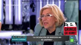 Manuela Carmena vapulea a Ana Pastor Régimen de España 14 de junio 2015 [upl. by Ayahs506]