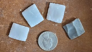 Making Gunflints  Hybrid knapping system [upl. by Carrel]