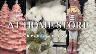 New At Home Store Christmas Decor 2024 Christmas Decorations 2024  Christmas Decorating Ideas [upl. by Solita88]