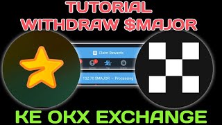 TUTORIAL WITHDRAW MAJOR ke OKX EXCHANGEYanIwan86 [upl. by Adohr81]