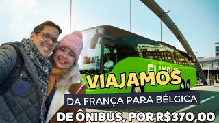 RUMO À BÉLGICA VIAJAMOS DE FLIXBUS [upl. by Follansbee]