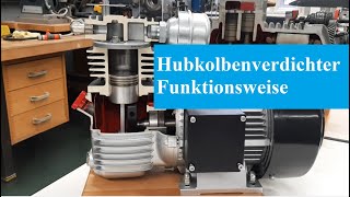 01 Hubkolbenverdichter  Funktionsweise [upl. by Yretsym]